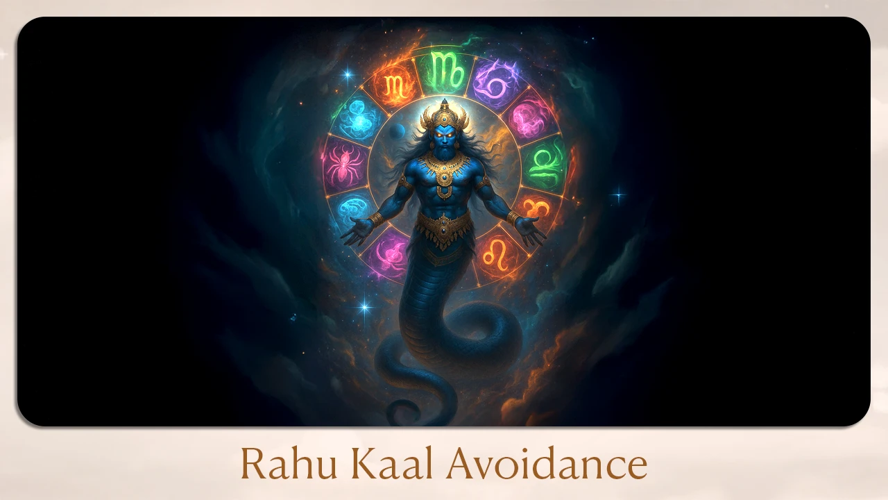 Rahu Kaal Avoidance
